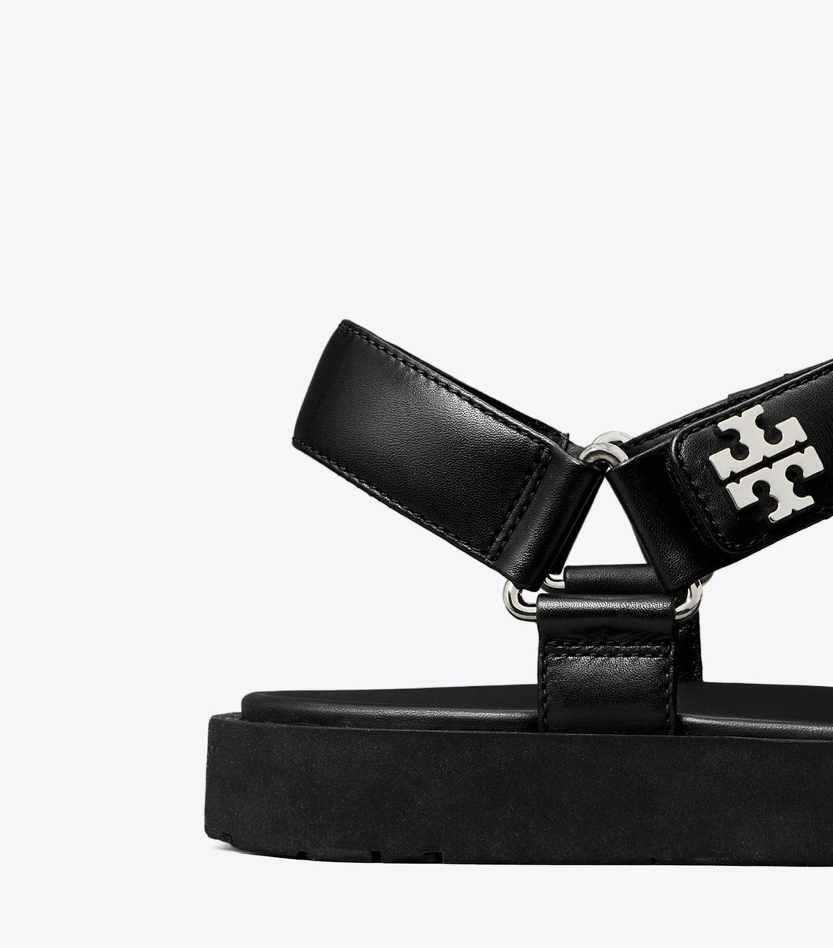 Tory Burch Kira Sport Slim Sandal - Perfect Black / Perfect Black