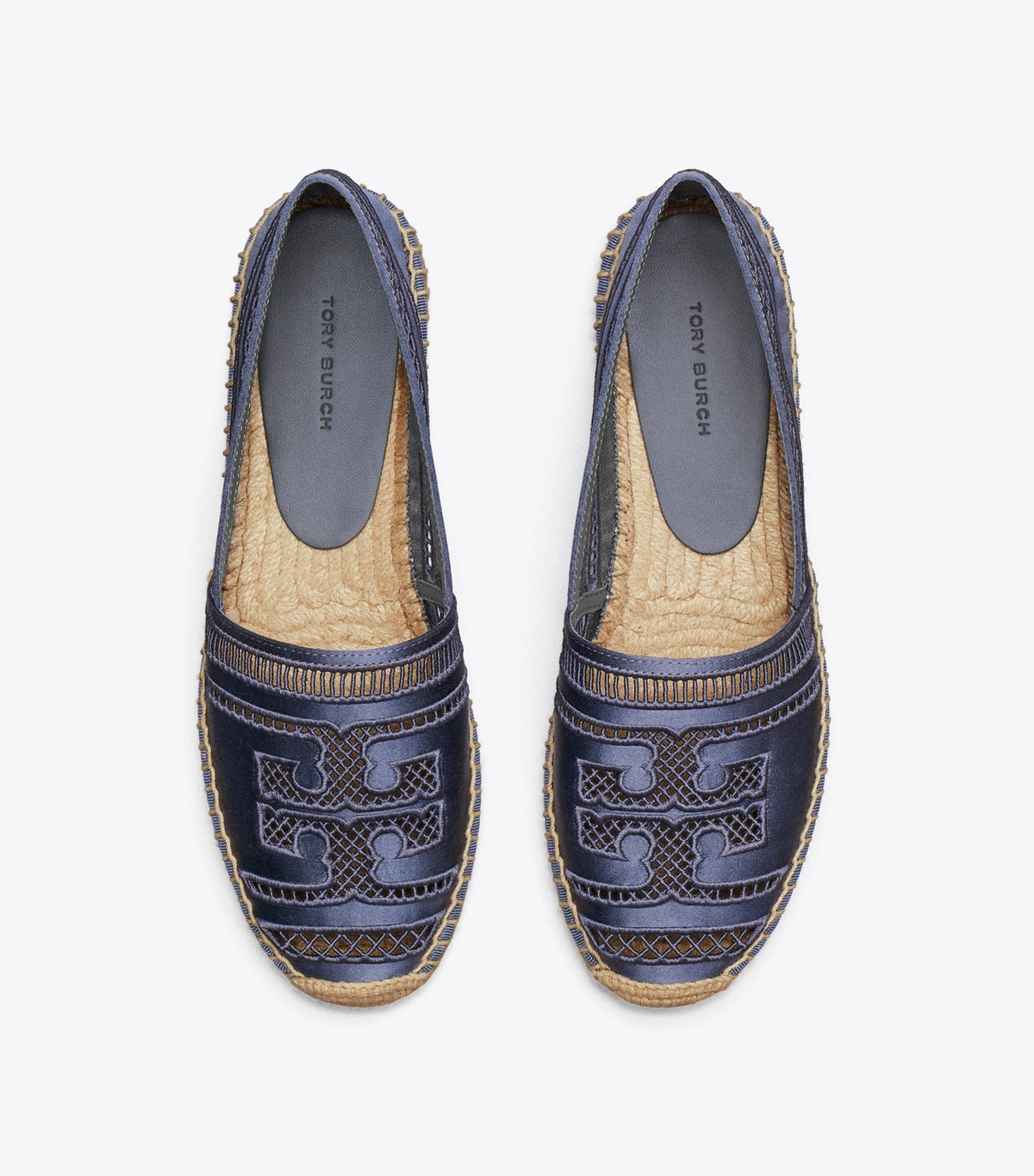 Tory Burch Open Weave Espadrille - Bluestone