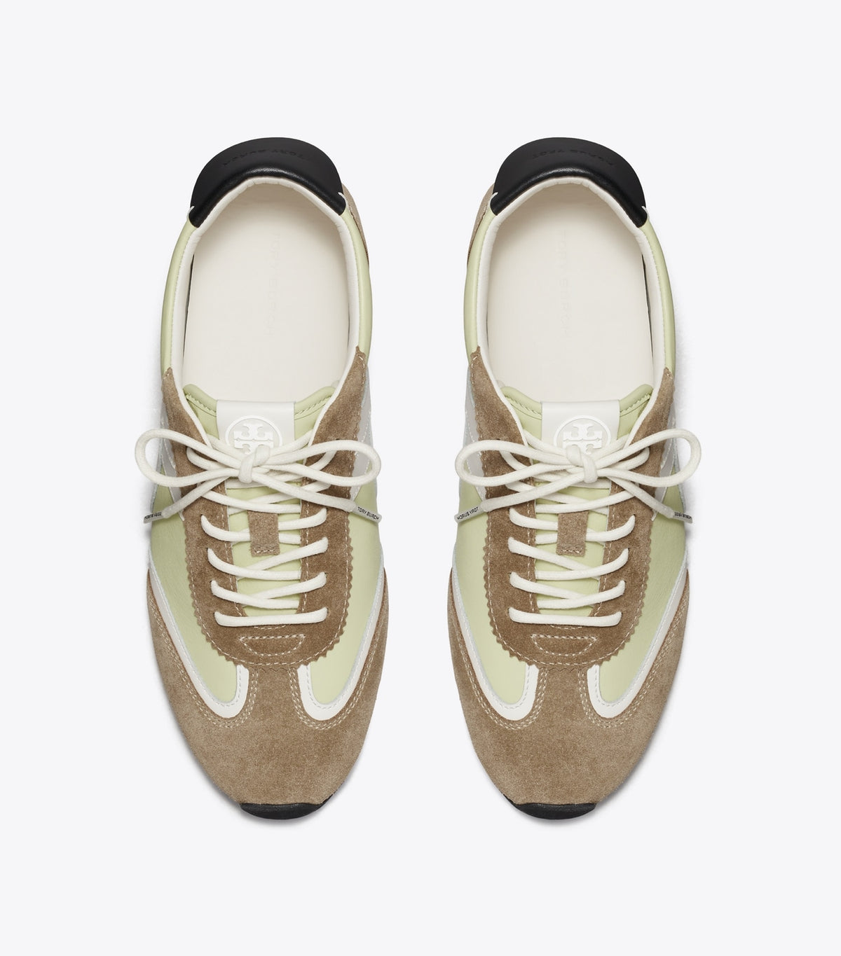 Tory Burch Hank Field Sneaker - Green / Cream / Brown