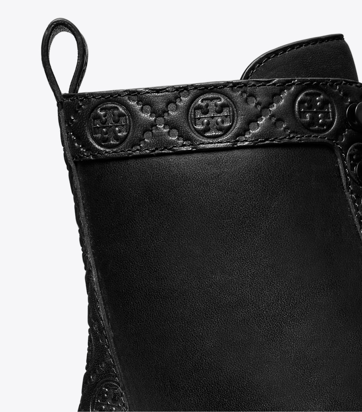 Tory Burch T Monogram Lug Boot - Perfect Black
