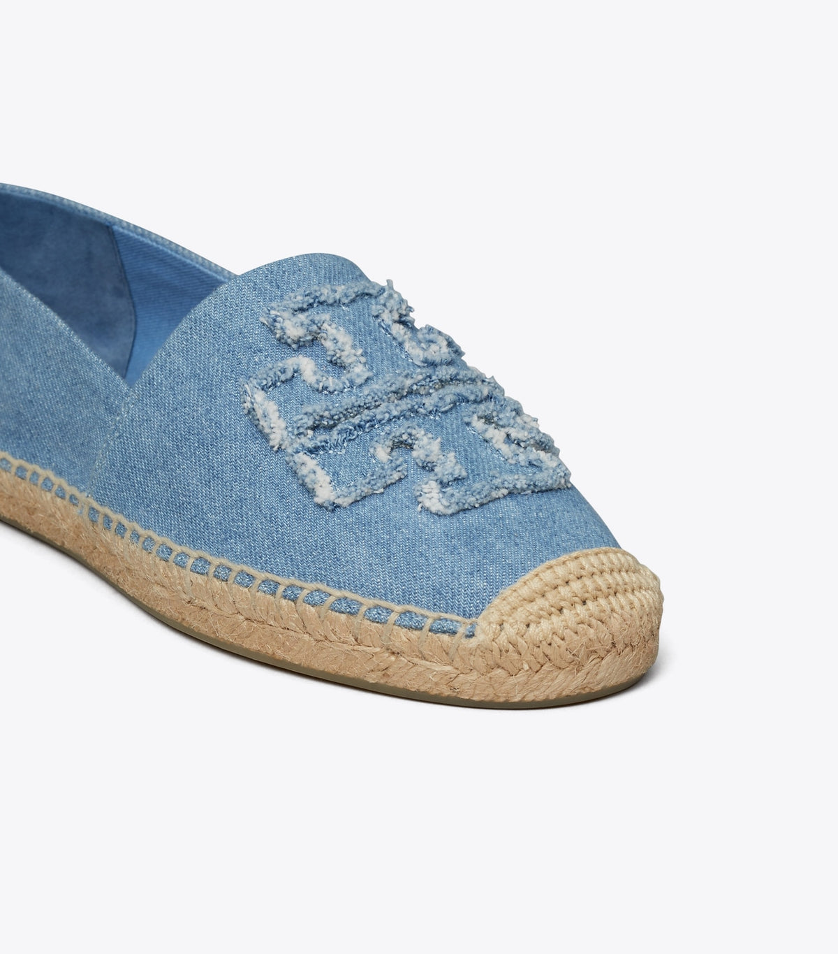 Tory Burch Double T Espadrille - Denim