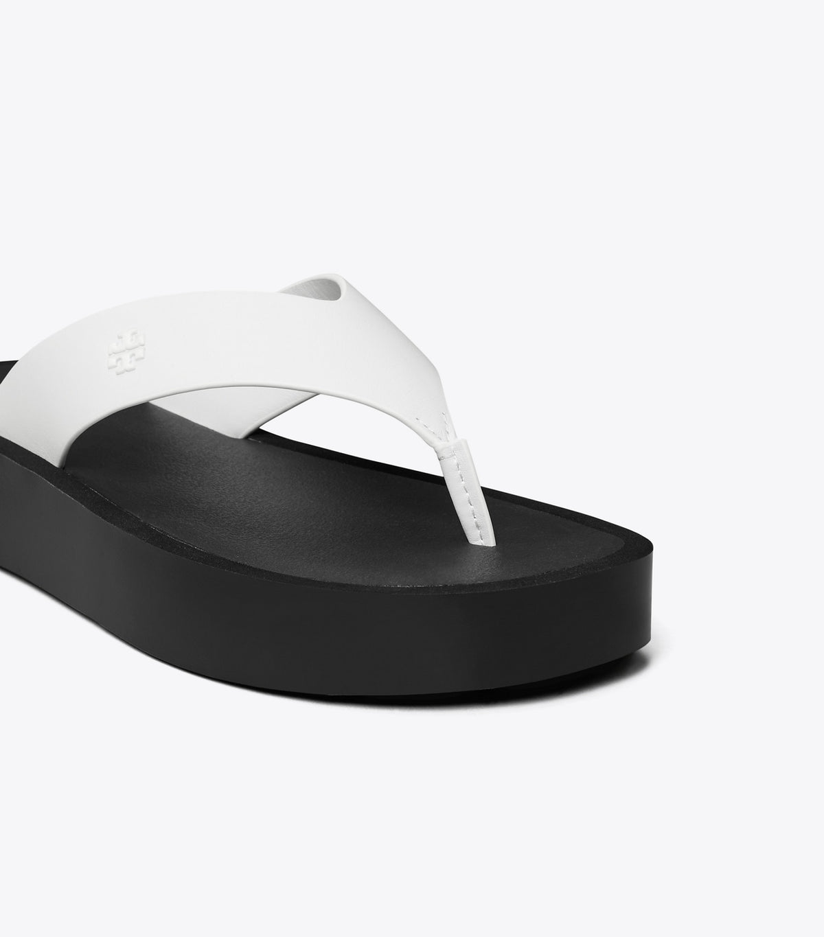 Tory Burch Platform Flip-Flop - Optic White / Black