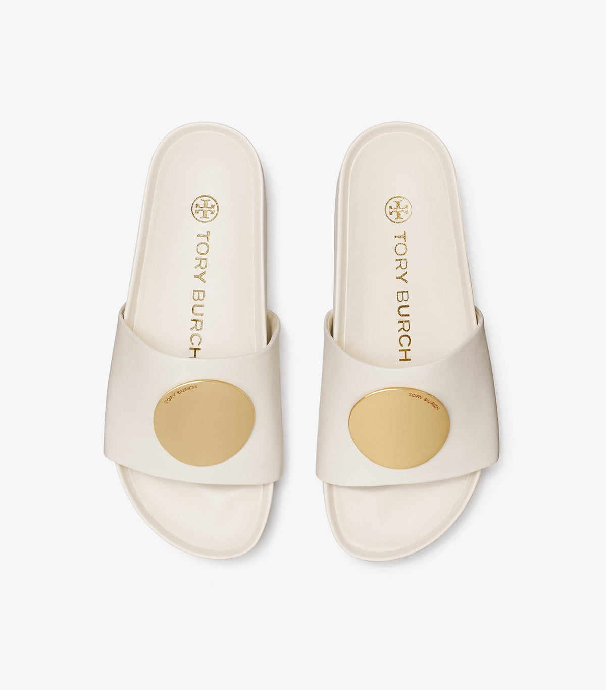 Tory Burch Patos Slide - New Ivory / New Ivory
