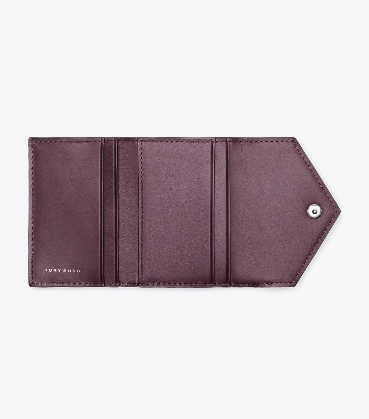 Tory Burch Small Colorblock Envelope Wallet - Soft Custard Multi