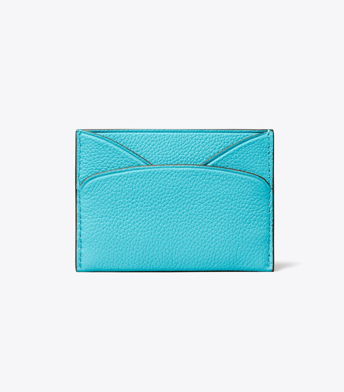 Tory Burch Romy Flat Card Case - Soft Turquoise