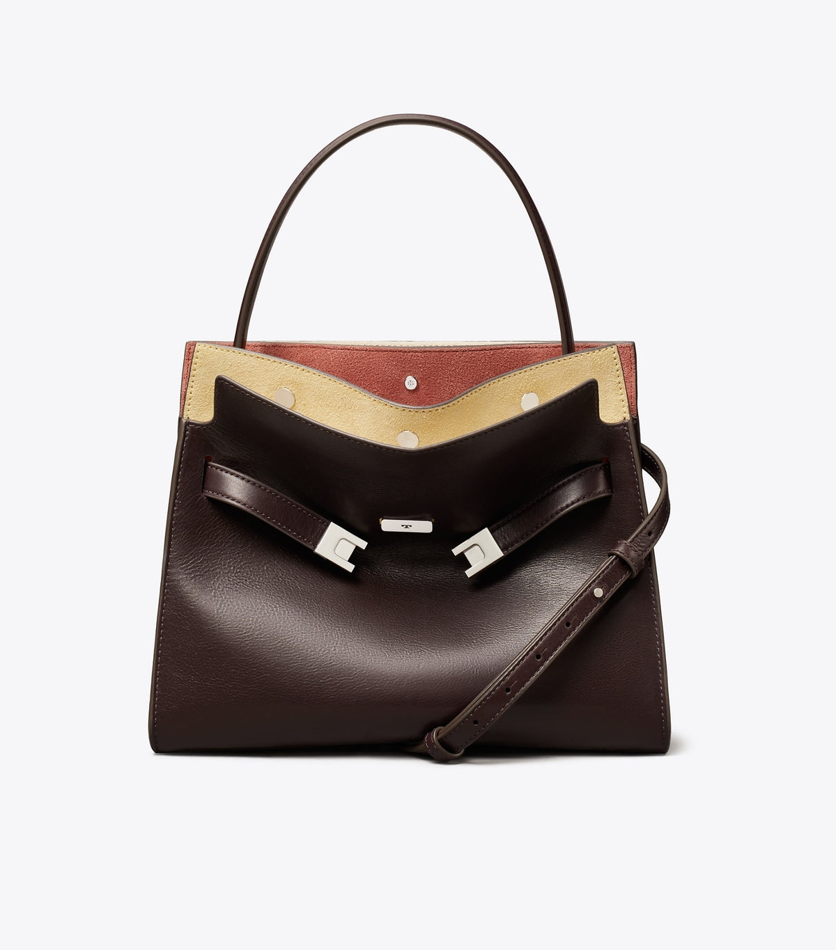 Tory Burch Small Lee Radziwill Double Bag - Coco