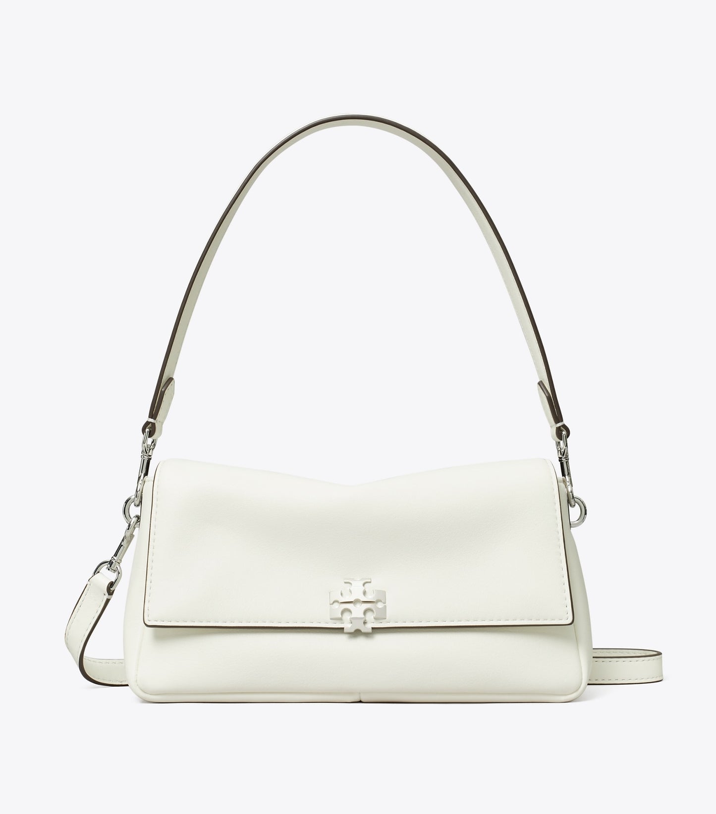 Tory Burch Small Charlie Shoulder Bag - Bianco