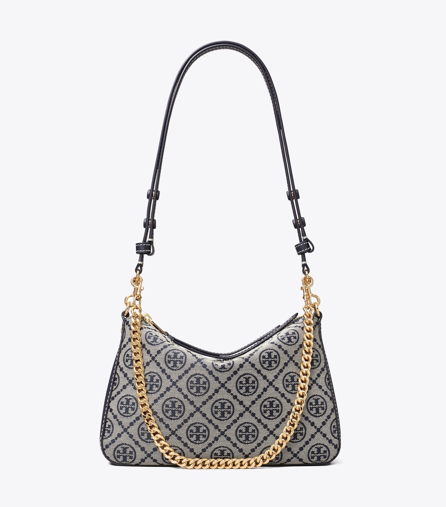 Tory Burch T Monogram Small Perry Shoulder Bag - Tory Navy