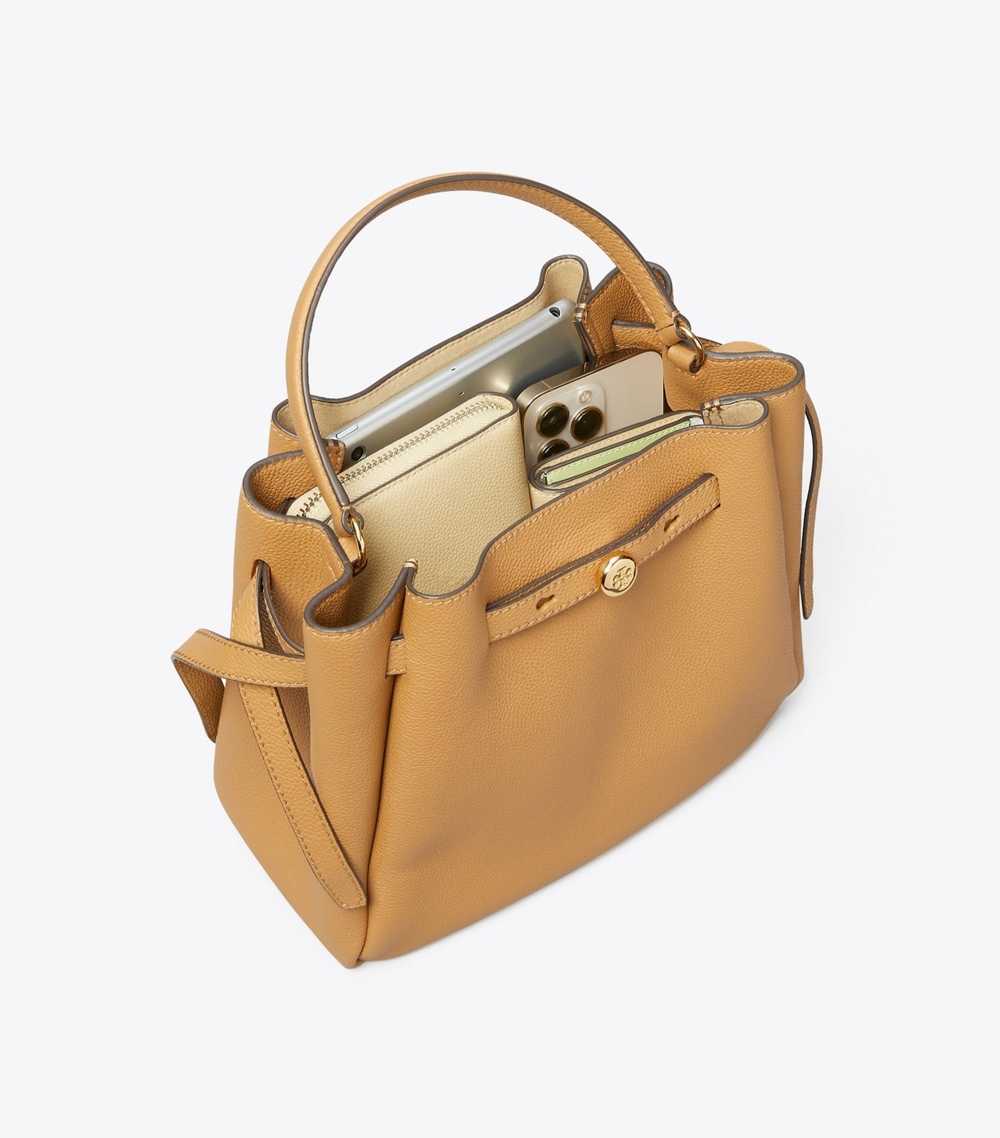 Tory Burch Romy Bucket Bag - Tiramisu
