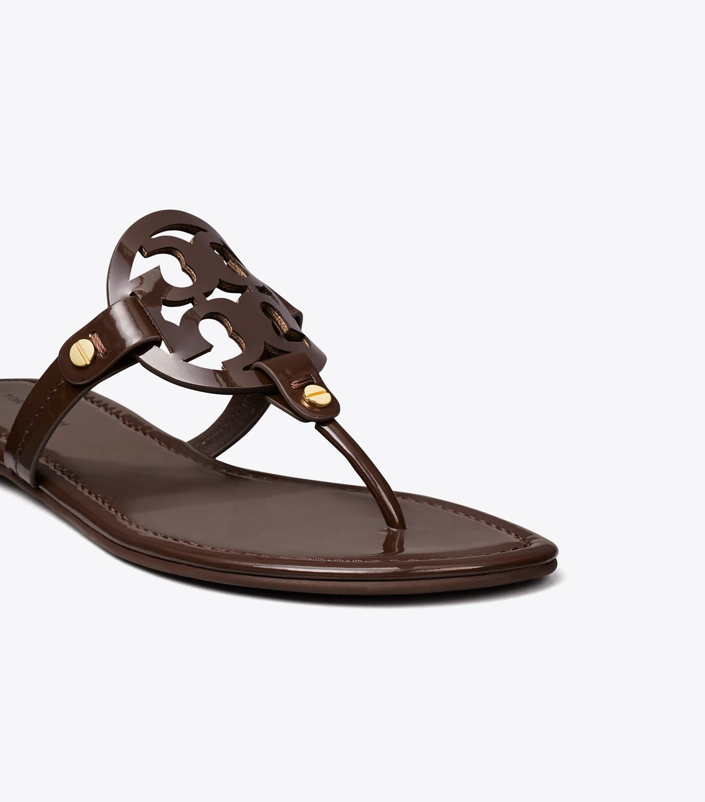 Tory Burch Miller Patent Sandal - Coconut