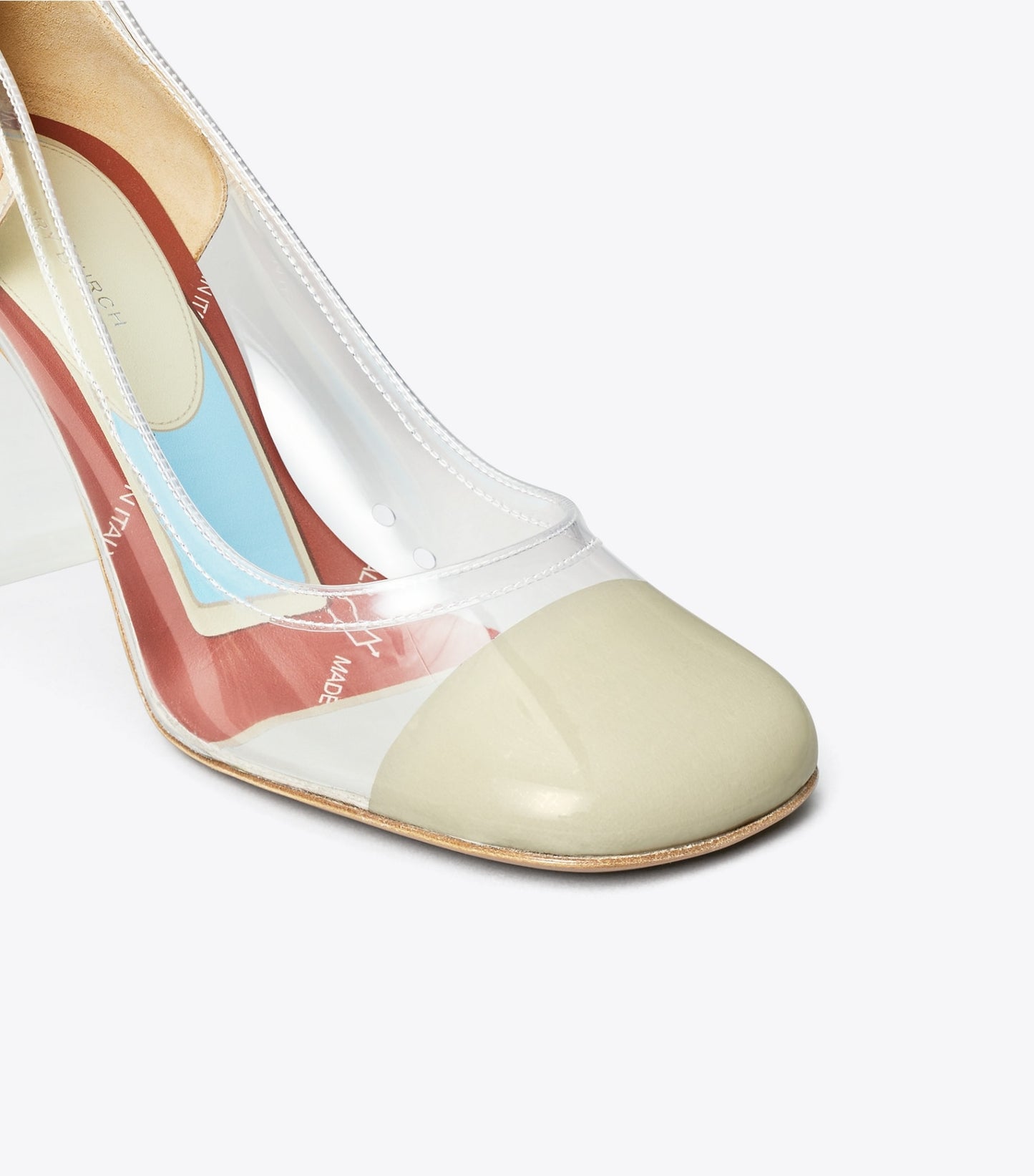 Tory Burch Clear Pump - Clear