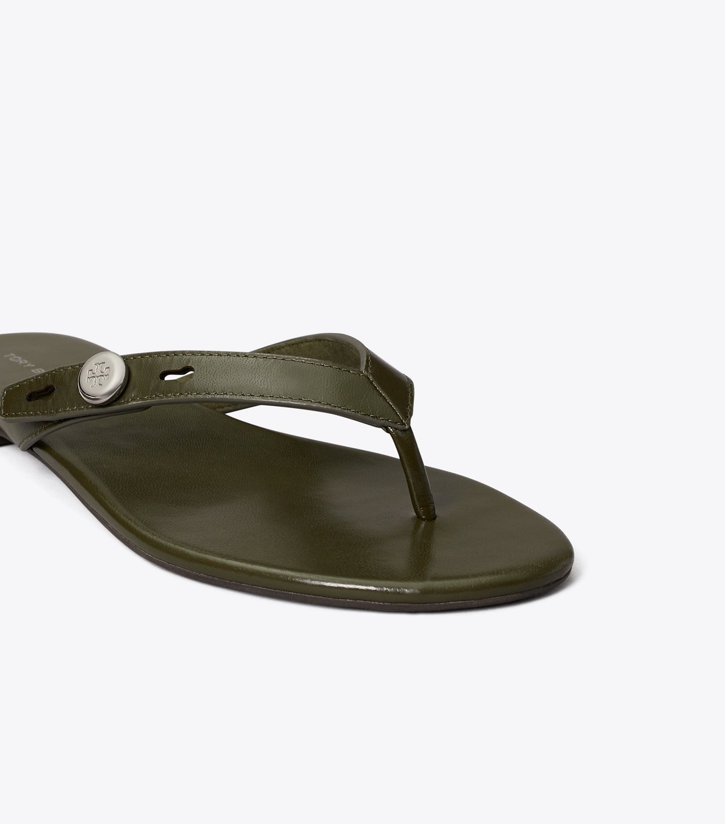 Tory Burch Romy Flip-Flop - Dark Olive