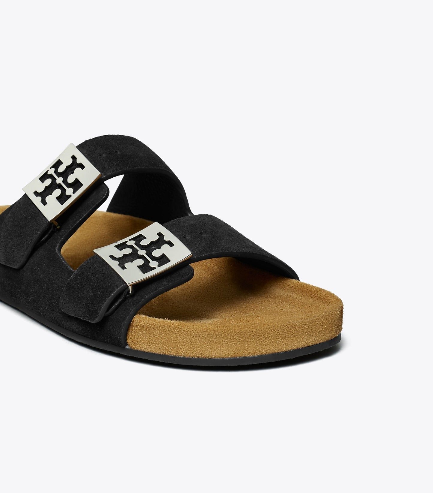 Tory Burch Mellow Sandal - Perfect Black / Light Teak