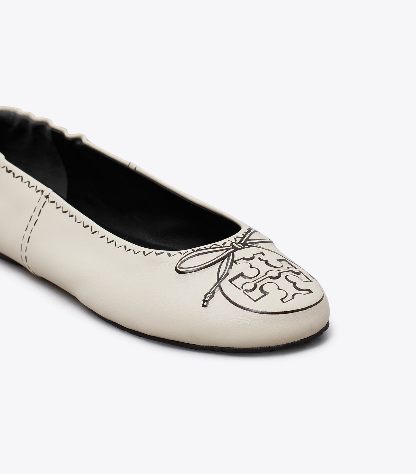 Tory Burch Reva Travel Ballet - New Cream