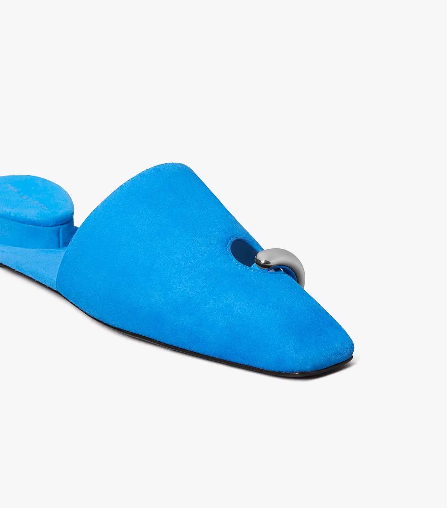 Tory Burch Pierced Mule - Deep Blue