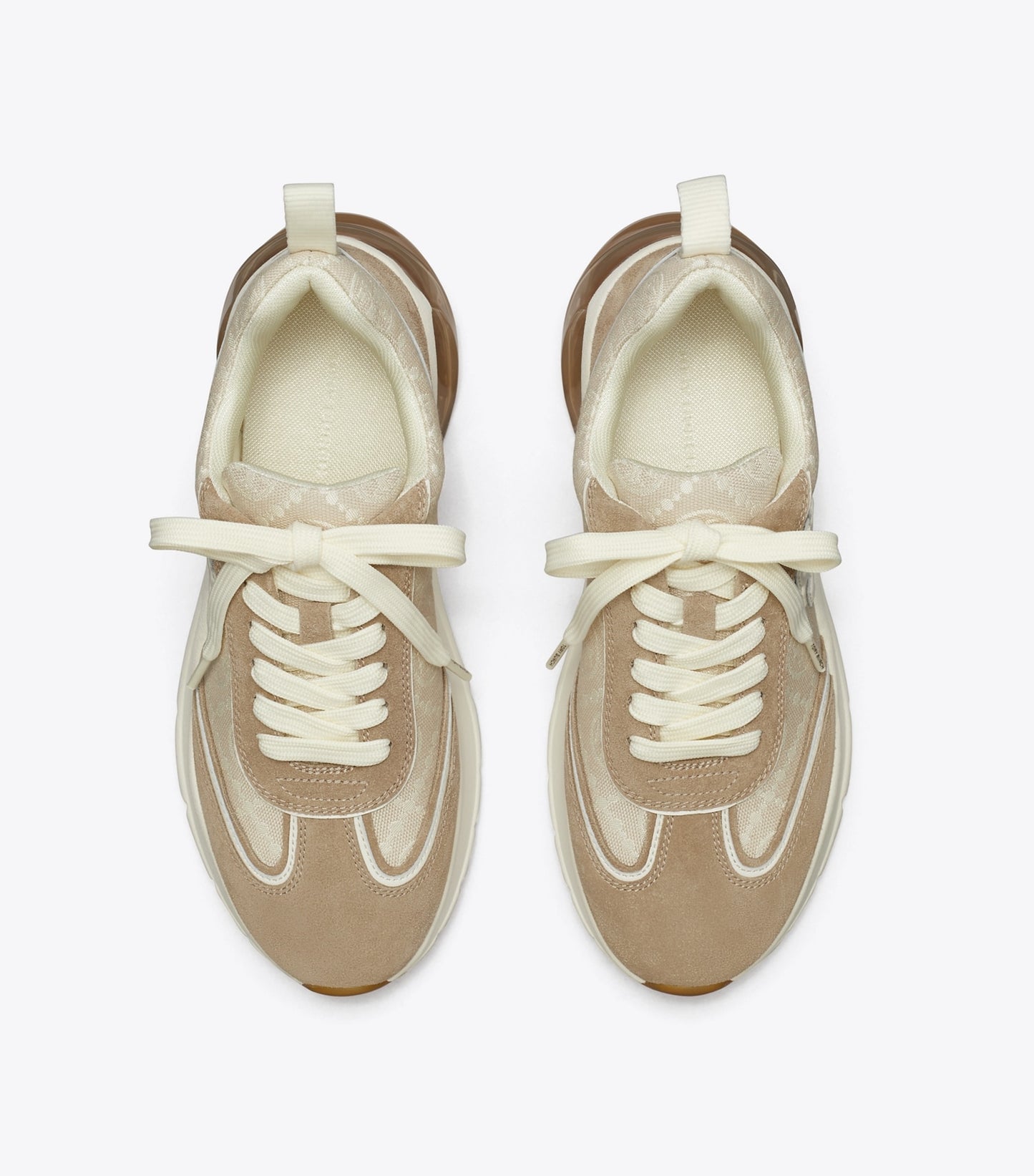 Tory Burch T Monogram Good Luck Trainer - Birch / Avola