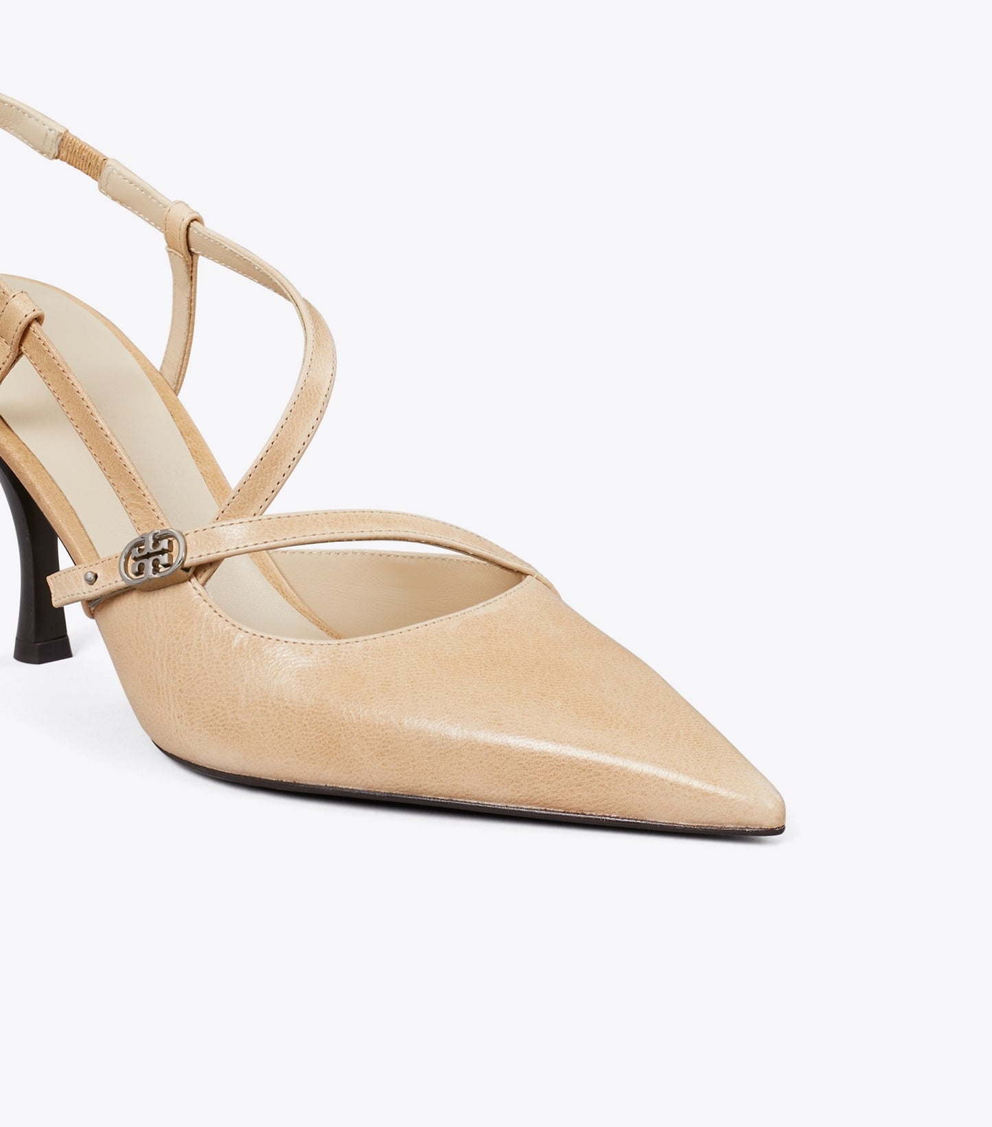Tory Burch Double T Buckle Pump - Sand