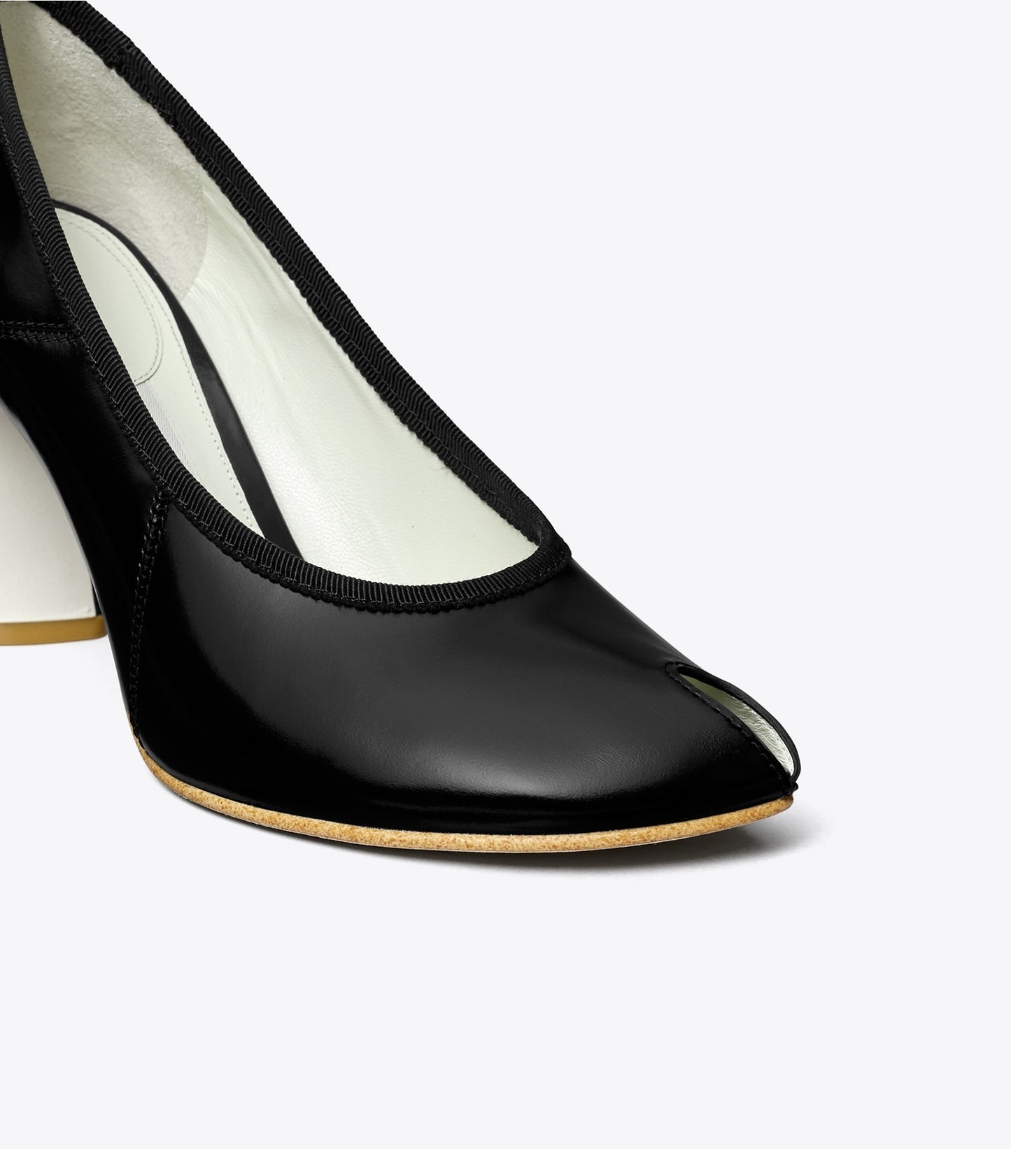 Tory Burch Peep-Toe Pump - Perfect Black