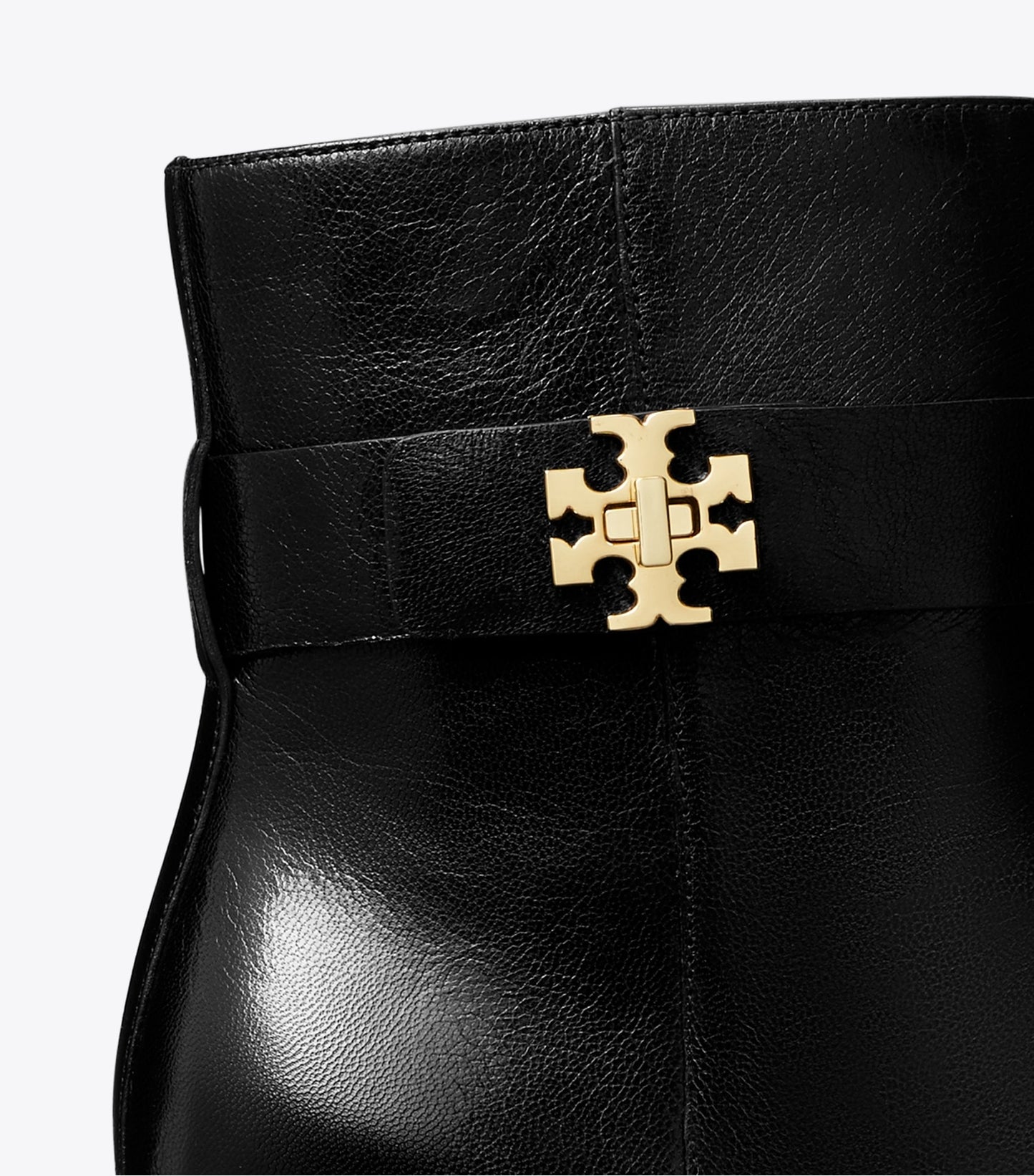 Tory Burch Turnlock Heeled Ankle Boot - Perfect Black