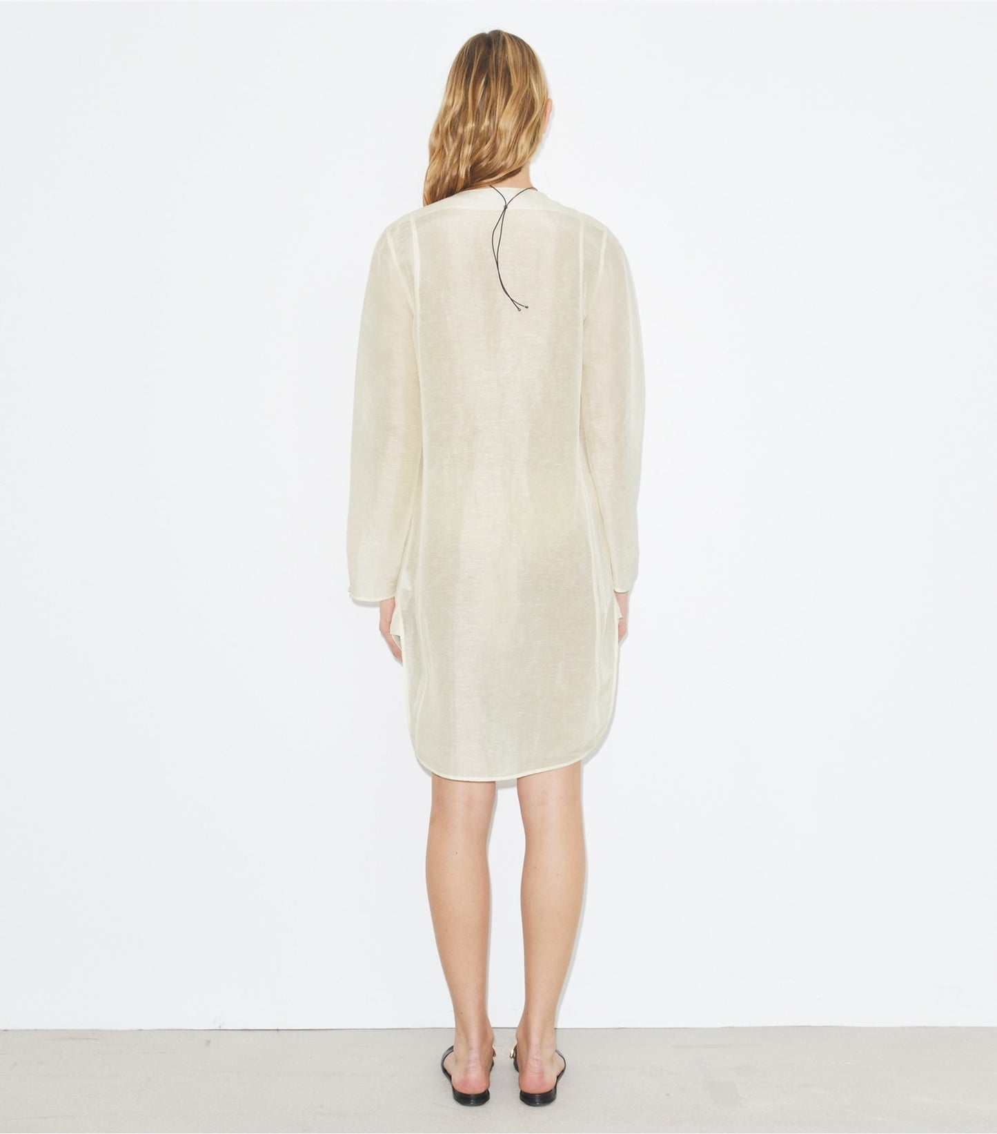 Tory Burch Linen Tunic - New Ivory