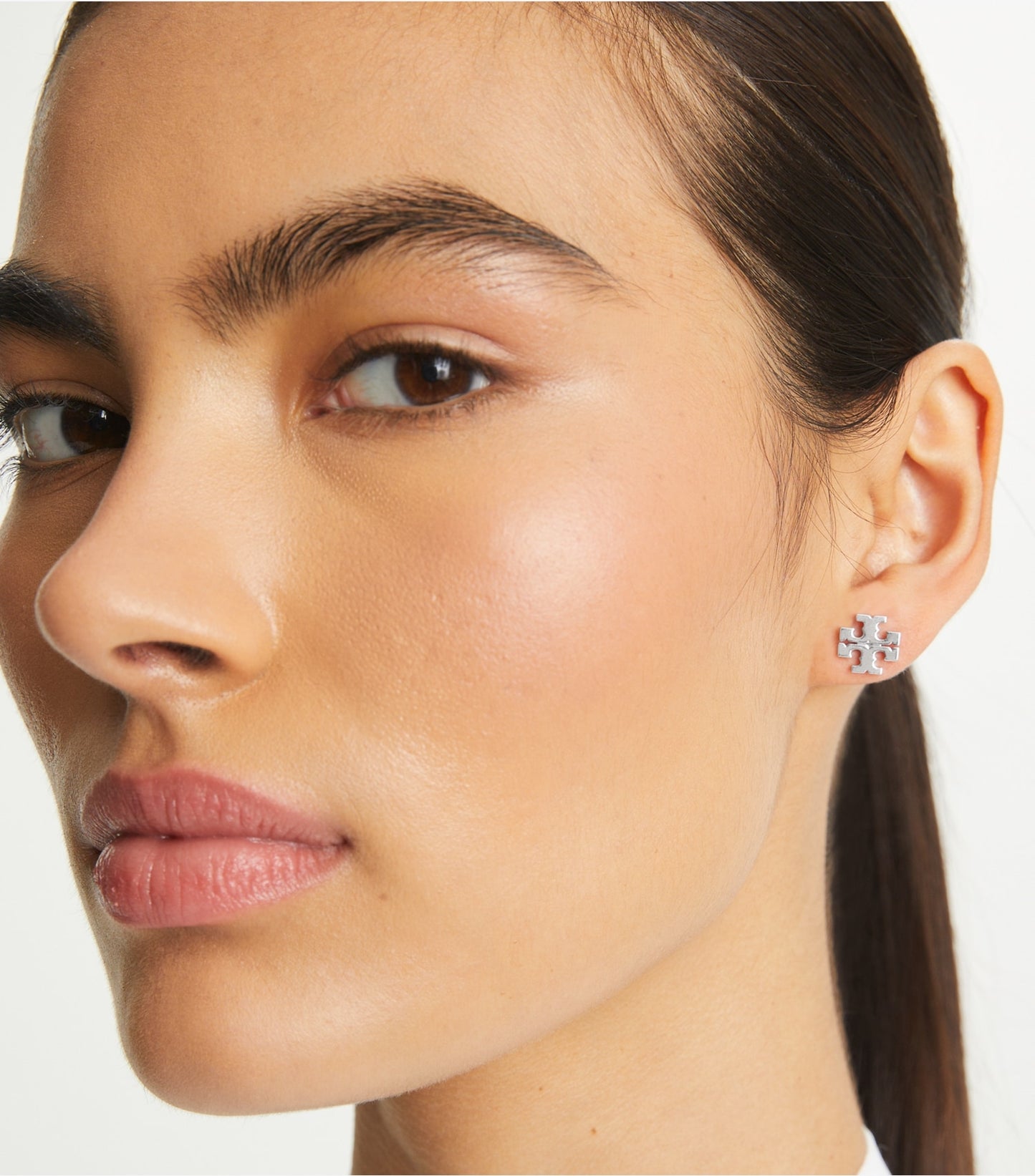 Tory Burch Icon Stud Earrings - Tory Gold