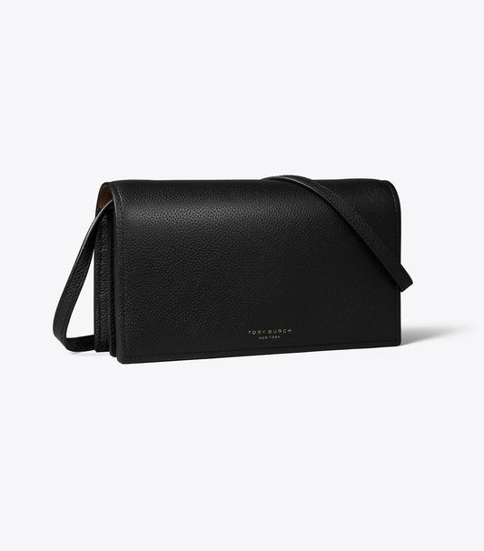Tory Burch Perry Wallet Crossbody - Black