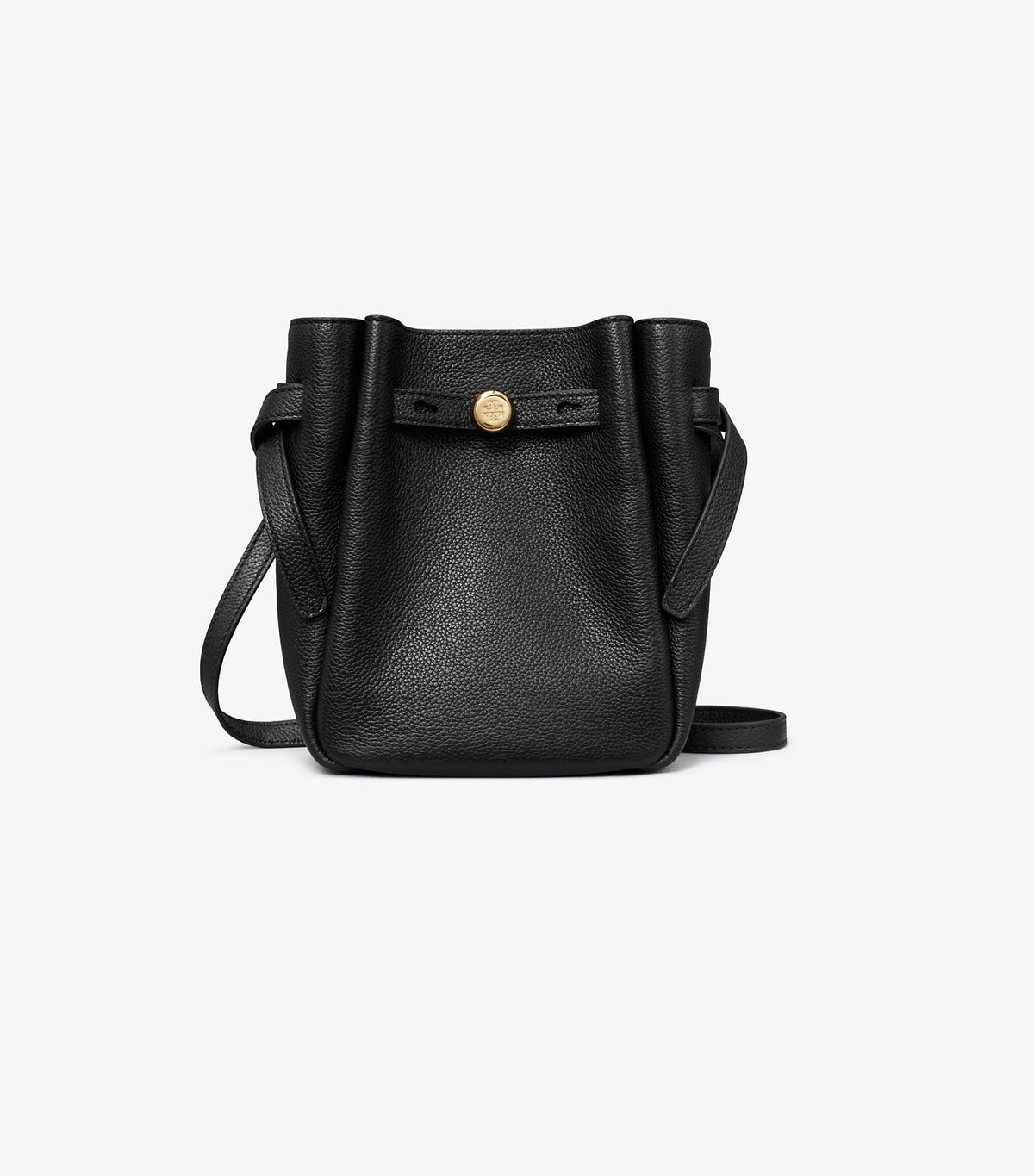 Tory Burch Small Leather Crossbody - Black