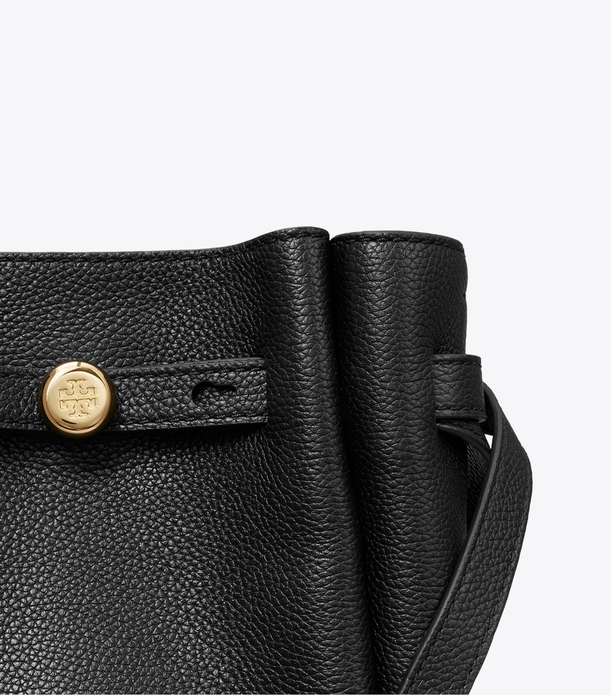 Tory Burch Small Leather Crossbody - Black
