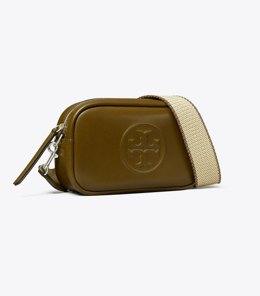 Tory Burch Mini Miller natuura™ Crossbody Bag - Dark Olive