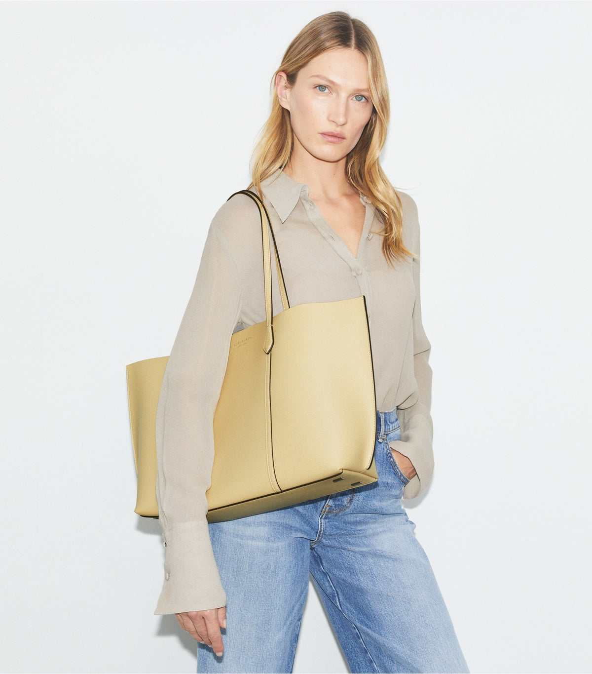 Tory Burch Perry Tote - Praline