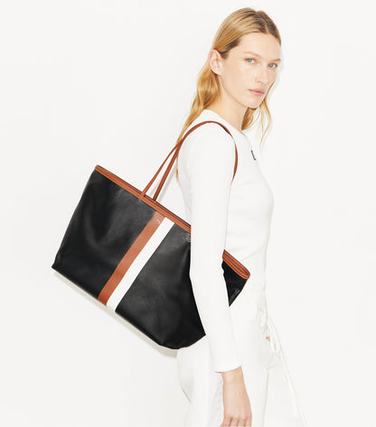 Tory Burch Racer Tote - Black