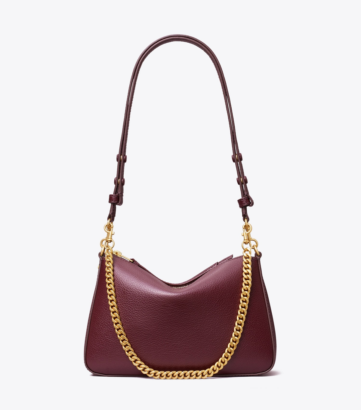 Tory Burch Small Perry Shoulder Bag - Dark Carmine