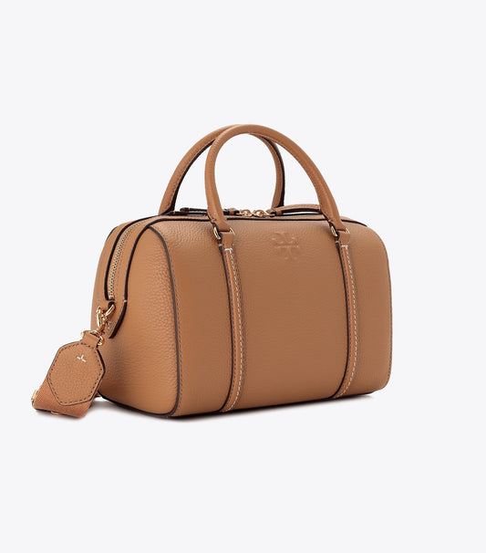 Tory Burch Leather Satchel - Tiramisu