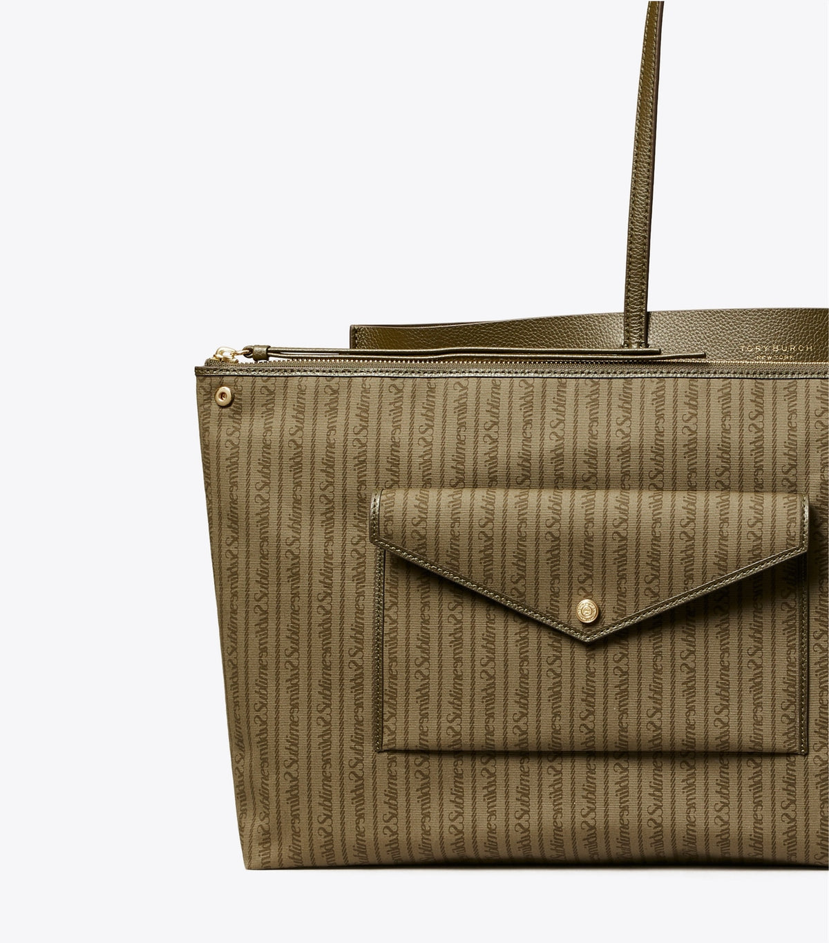 Tory Burch Perry Tote - Dark Olive