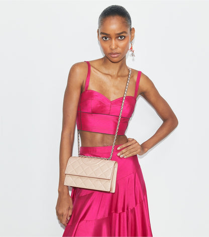 Tory Burch Small Fleming Shoulder Bag - Soft Pink