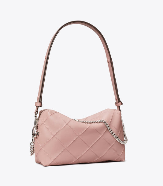 Tory Burch Large Fleming Soft Crossbody Bag - Light Mauve