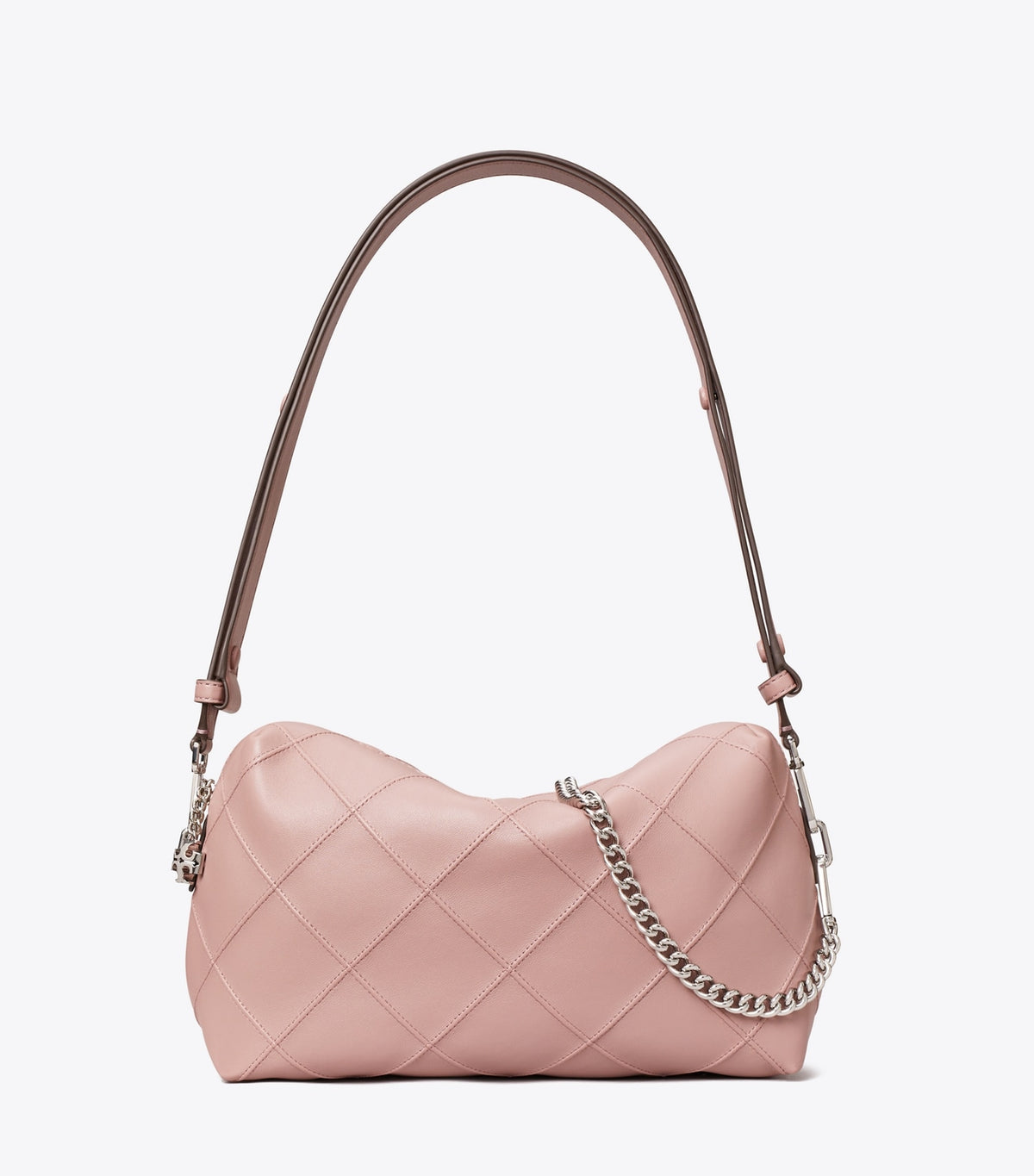 Tory Burch Large Fleming Soft Crossbody Bag - Light Mauve