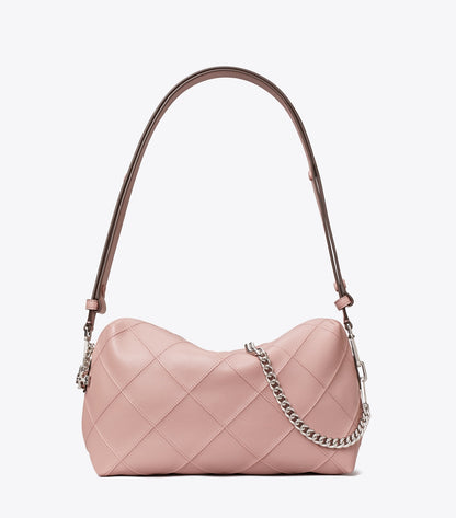 Tory Burch Large Fleming Soft Crossbody Bag - Light Mauve