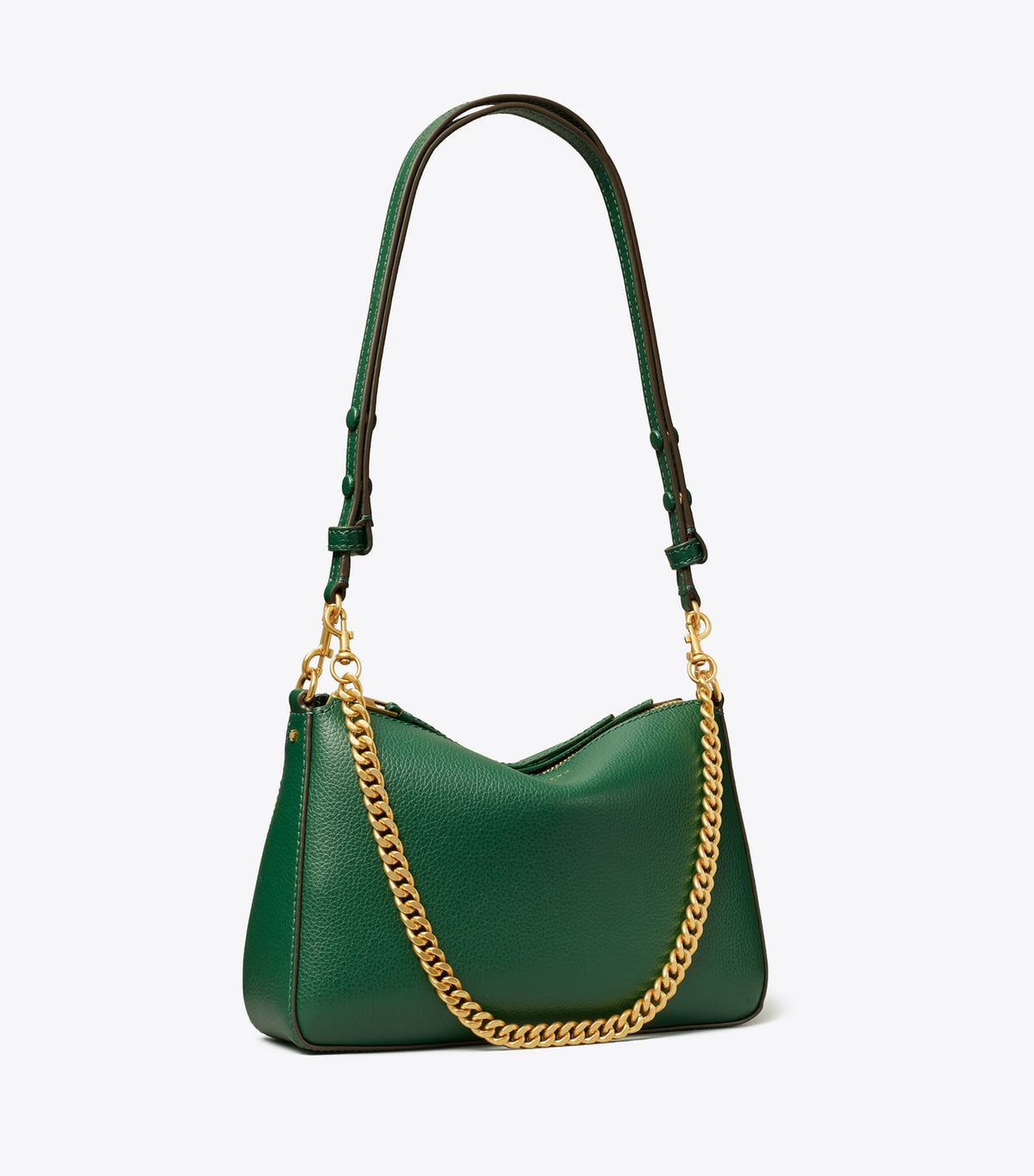 Tory Burch Small Perry Shoulder Bag - Dark Kale
