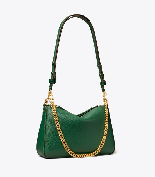 Tory Burch Small Perry Shoulder Bag - Dark Kale