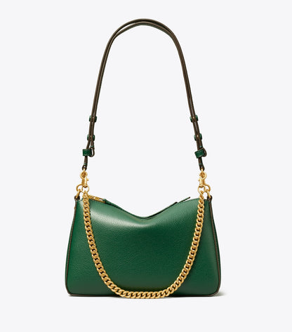 Tory Burch Small Perry Shoulder Bag - Dark Kale