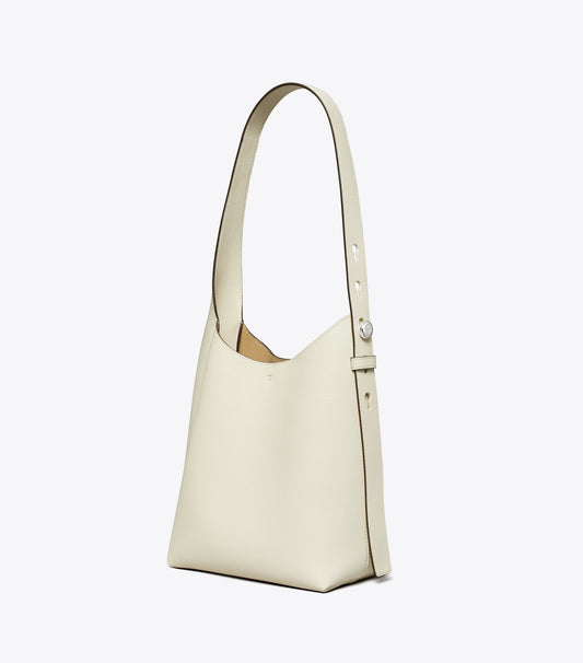 Tory Burch Small Hobo Bag - Light Cream