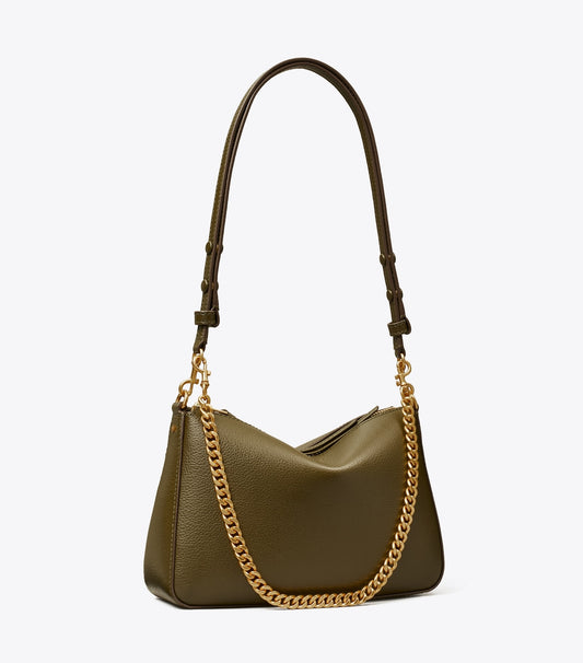 Tory Burch Small Perry Shoulder Bag - Dark Olive