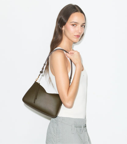 Tory Burch Small Perry Shoulder Bag - Dark Olive