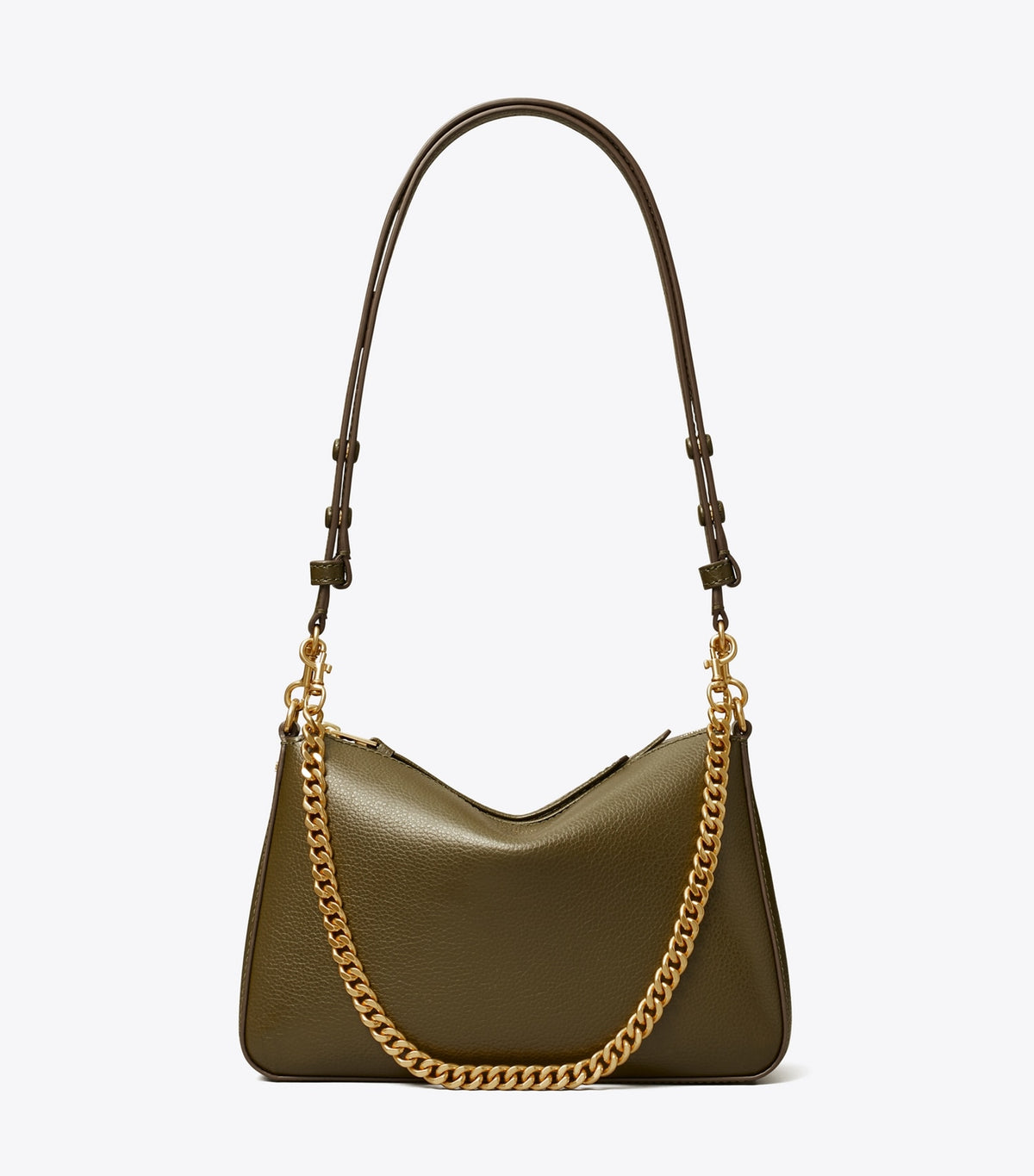 Tory Burch Small Perry Shoulder Bag - Dark Olive