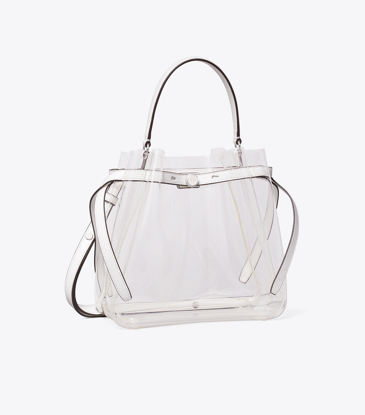 Tory Burch Clear Bucket Bag - Crystal Clear