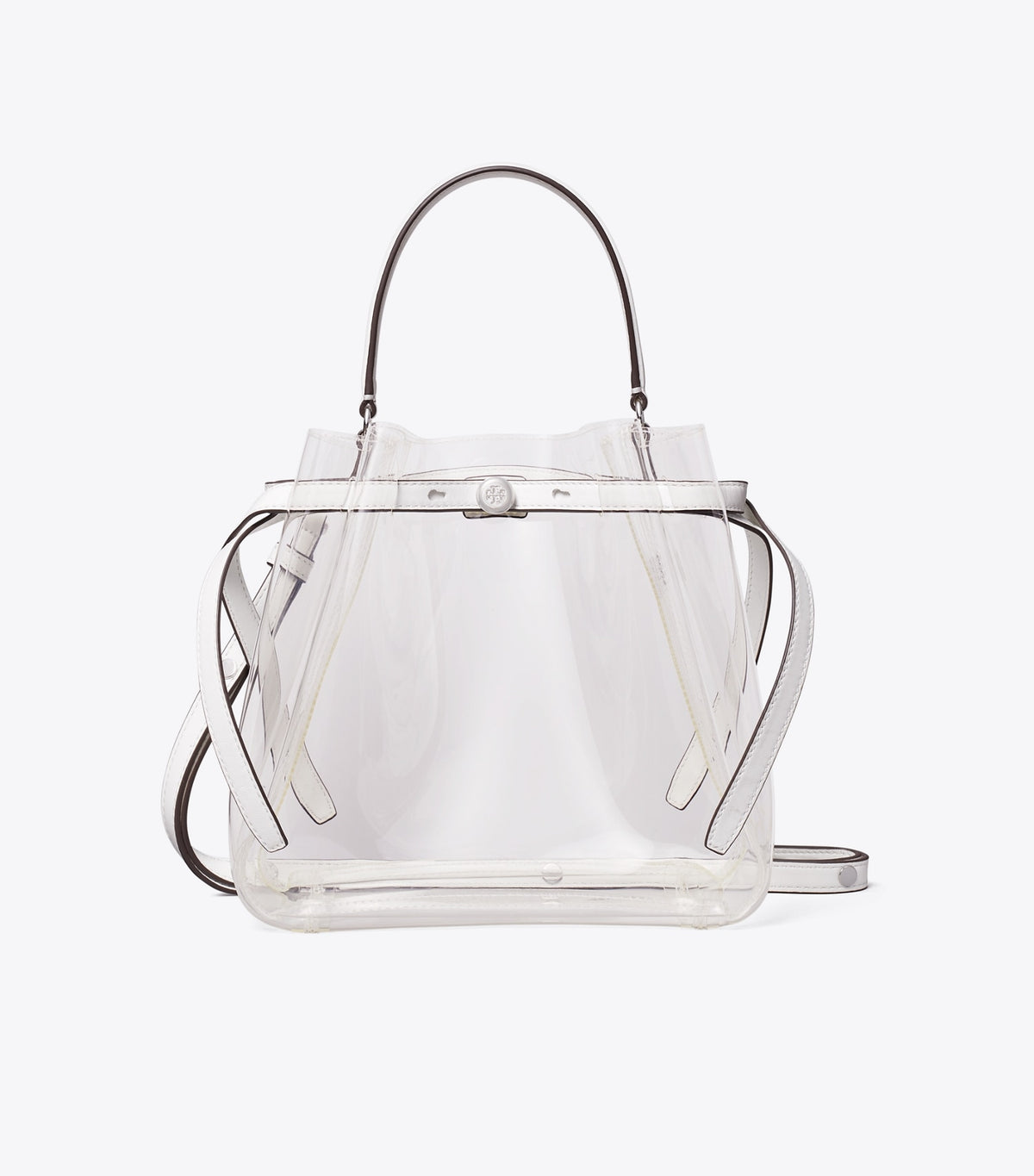 Tory Burch Clear Bucket Bag - Crystal Clear