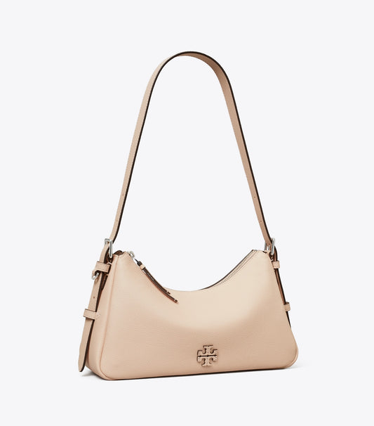 Tory Burch Small Leather Shoulder Bag - Soft Pink