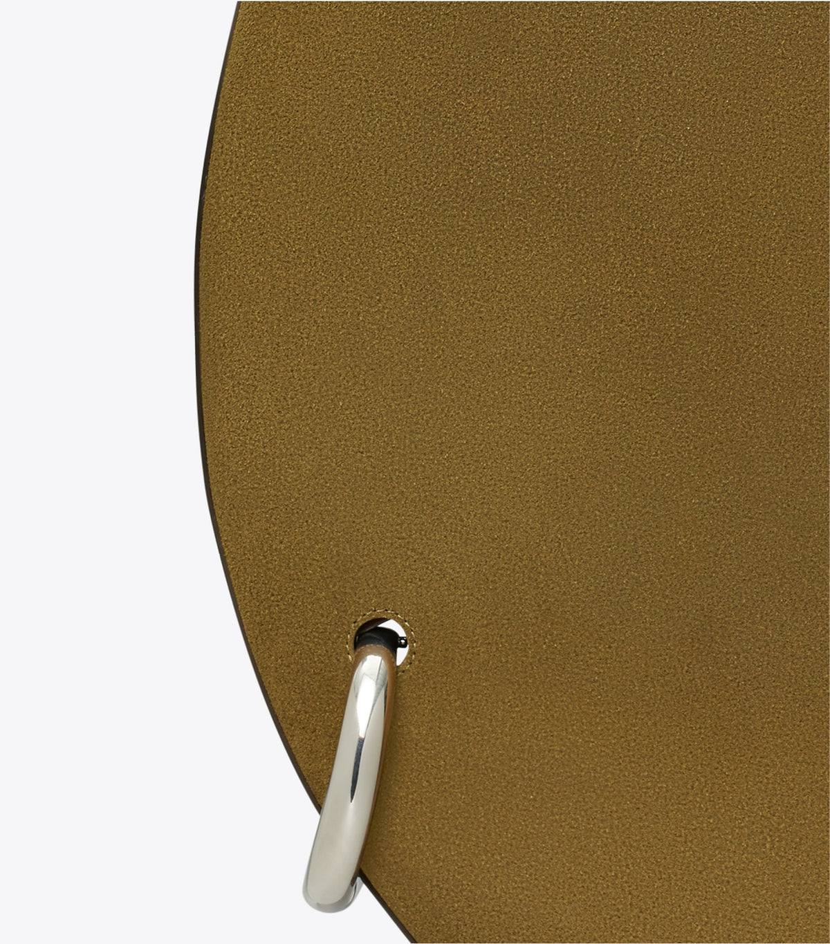 Tory Burch Pierced Suede Bag - Deep Olive