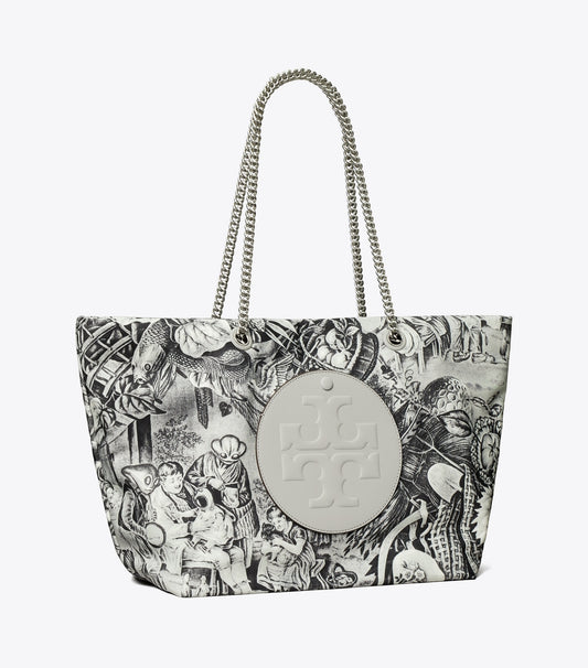 Tory Burch Ella Printed Chain Tote - Alien Print